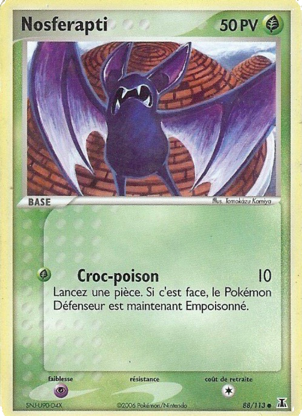 Nosferapti 88 — EX Espèces Delta (French Pokémon TCG card)