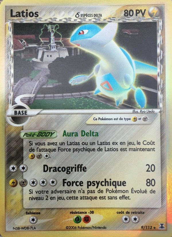 Latios δ 9 — EX Espèces Delta (French Pokémon TCG card)
