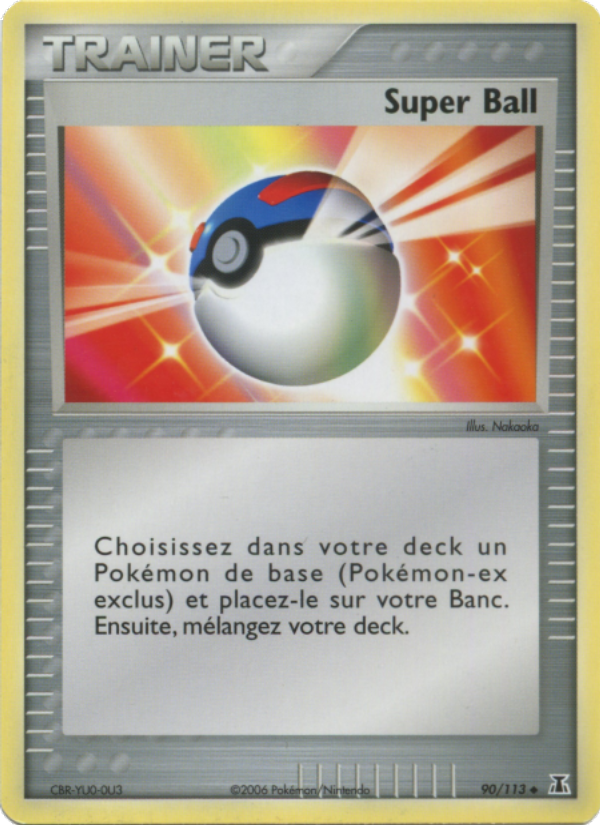 Super Ball 90 — EX Espèces Delta (French Pokémon TCG card)