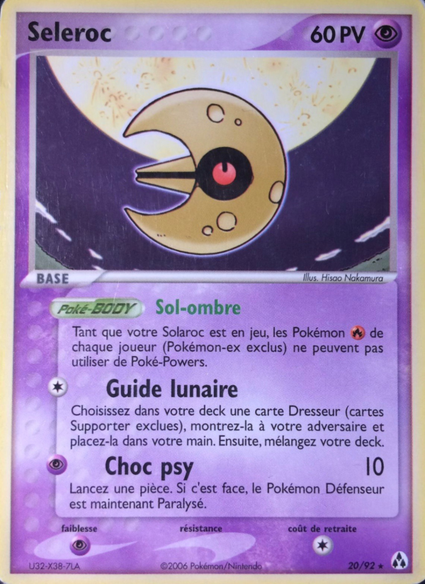 Seleroc 20 — EX Créateurs de légendes (French Pokémon TCG card)