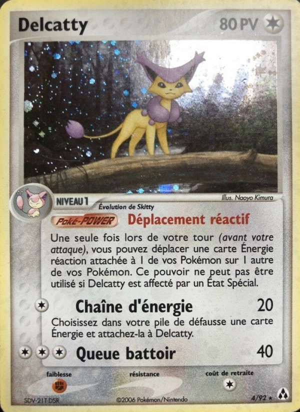 Delcatty 4 — EX Créateurs de légendes (French Pokémon TCG card)