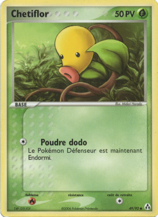 Chetiflor 49 — EX Créateurs de légendes (French Pokémon TCG card)