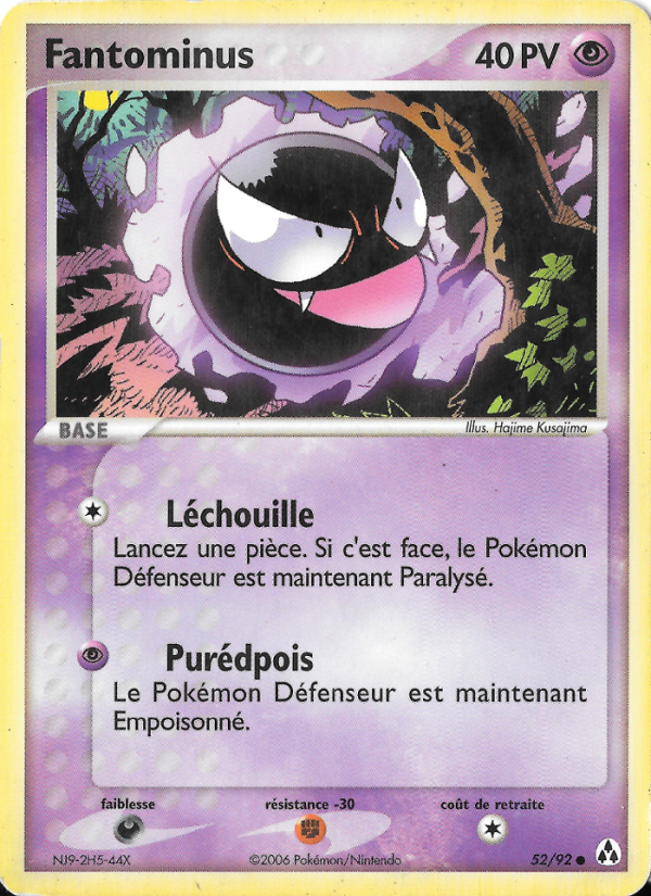 Fantominus 52 — EX Créateurs de légendes (French Pokémon TCG card)