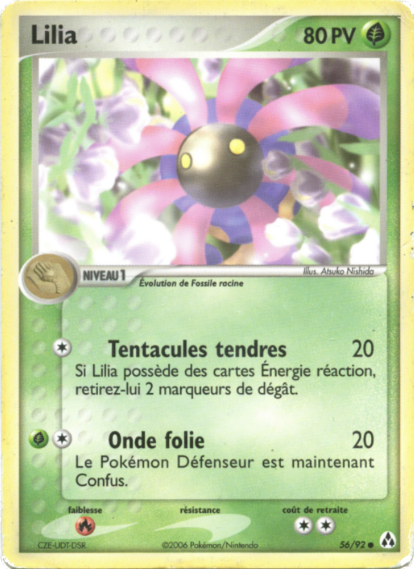 Lilia 56 — EX Créateurs de légendes (French Pokémon TCG card)