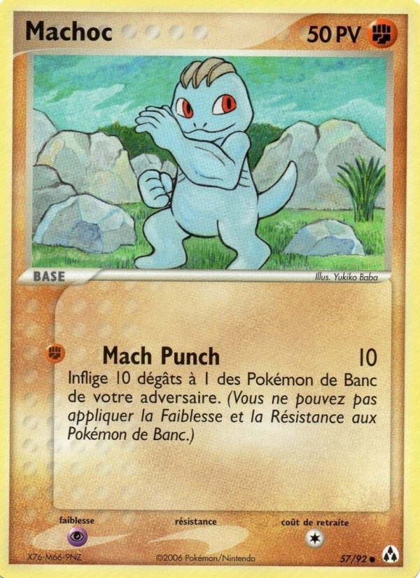 Machoc 57 — EX Créateurs de légendes (French Pokémon TCG card)