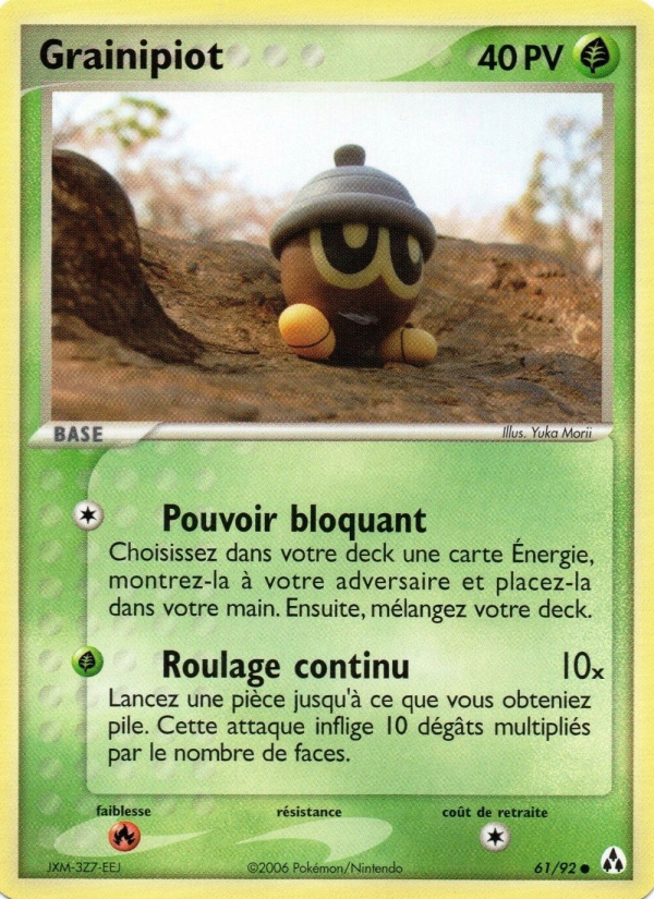 Grainipiot 61 — EX Créateurs de légendes (French Pokémon TCG card)