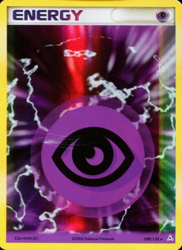 Énergie Psy 109 — EX Fantômes Holon (French Pokémon TCG card)