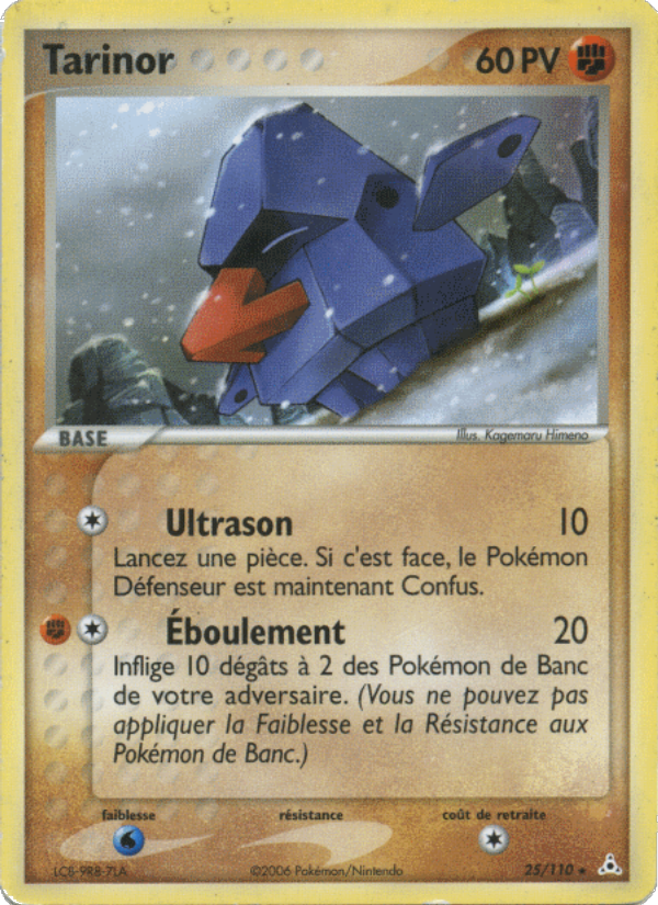 Tarinor 25 — EX Fantômes Holon (French Pokémon TCG card)