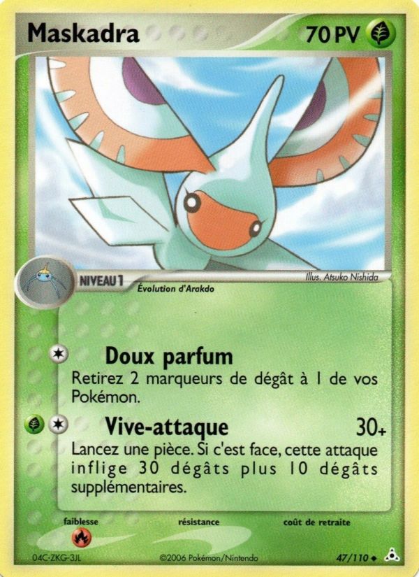 Maskadra 47 — EX Fantômes Holon (French Pokémon TCG card)
