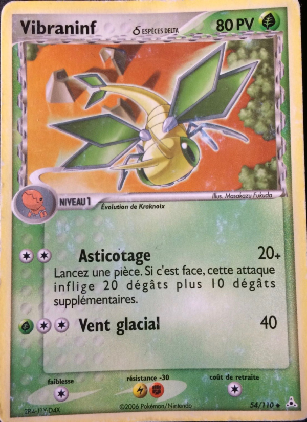 Vibraninf δ 54 — EX Fantômes Holon (French Pokémon TCG card)