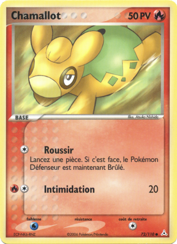 Chamallot 72 — EX Fantômes Holon (French Pokémon TCG card)