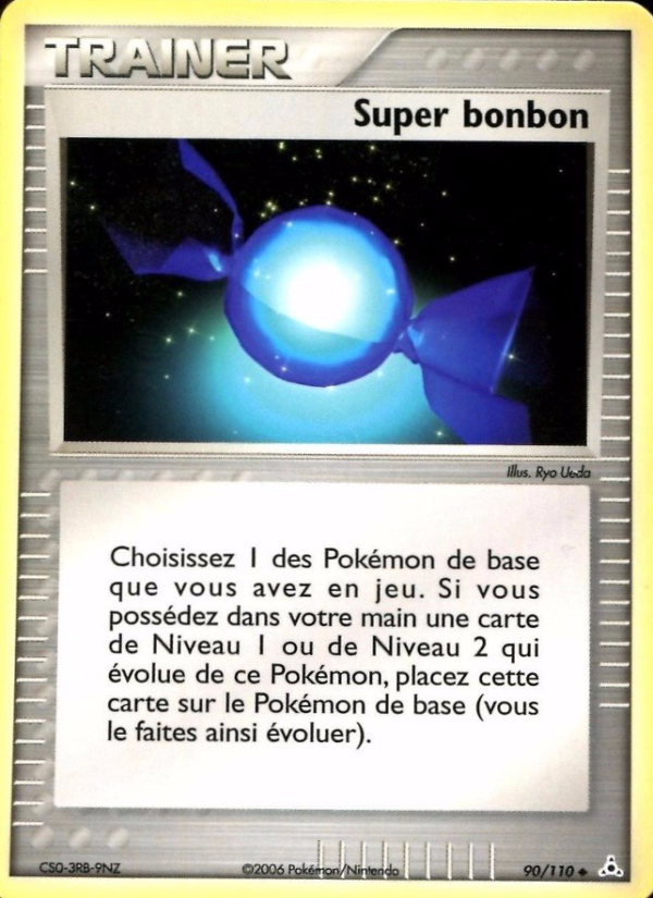 Super bonbon 90 — EX Fantômes Holon (French Pokémon TCG card)