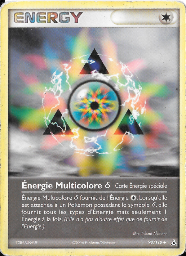 Énergie Multicolore δ 98 — EX Fantômes Holon (French Pokémon TCG card)