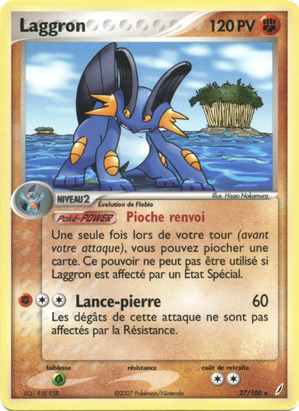 Laggron 27 — EX Gardiens de Cristal (French Pokémon TCG card)