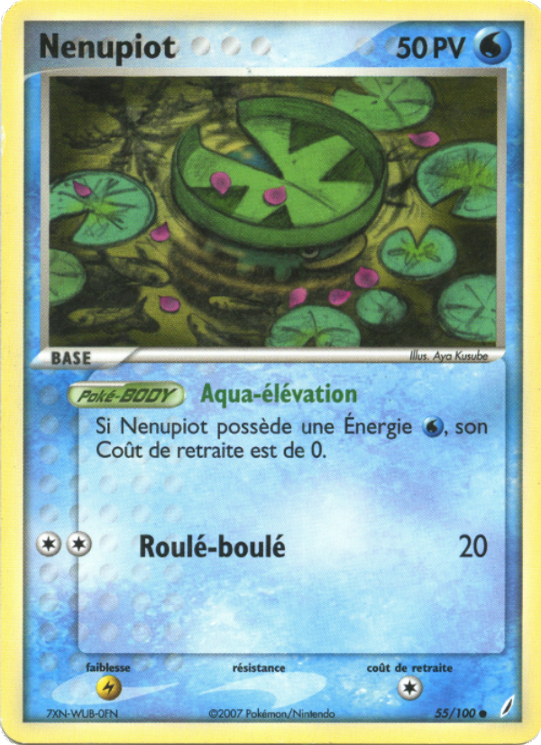 Nenupiot 55 — EX Gardiens de Cristal (French Pokémon TCG card)