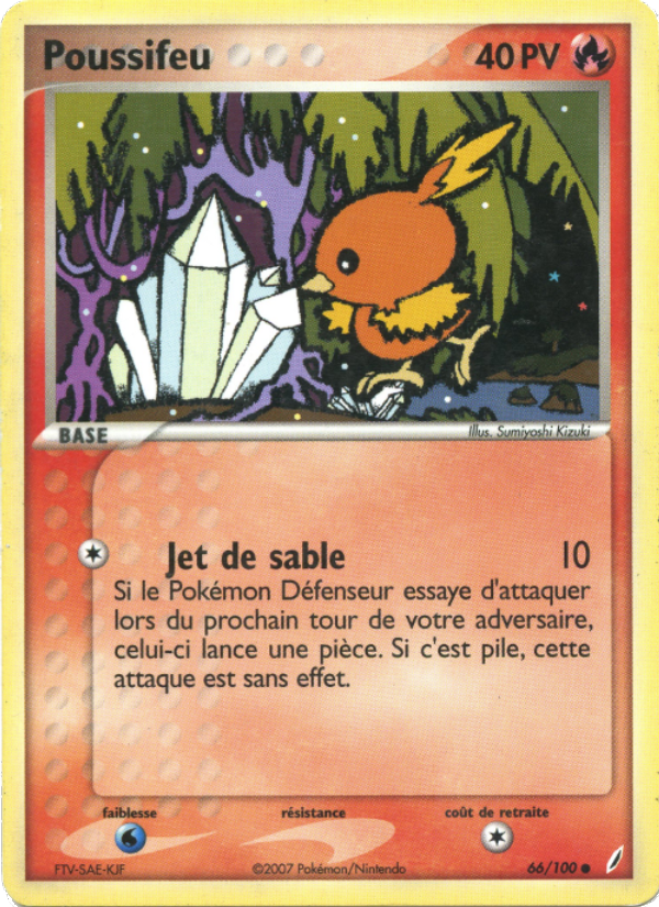 Poussifeu 66 — EX Gardiens de Cristal (French Pokémon TCG card)