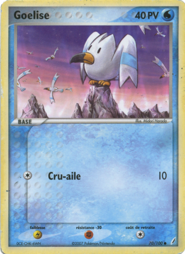 Goelise 70 — EX Gardiens de Cristal (French Pokémon TCG card)