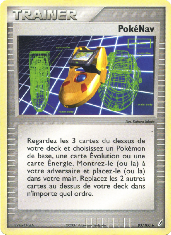 PokéNav 83 — EX Gardiens de Cristal (French Pokémon TCG card)