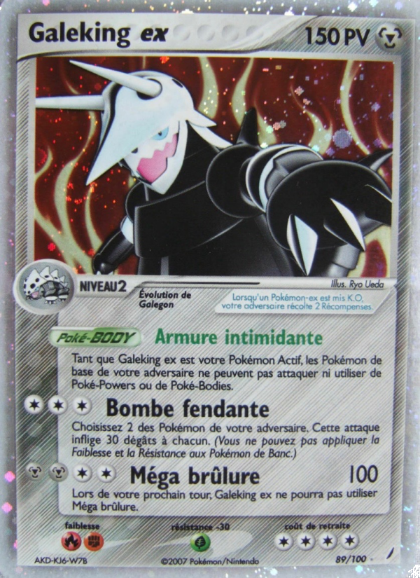 Galeking ex 89 — EX Gardiens de Cristal (French Pokémon TCG card)