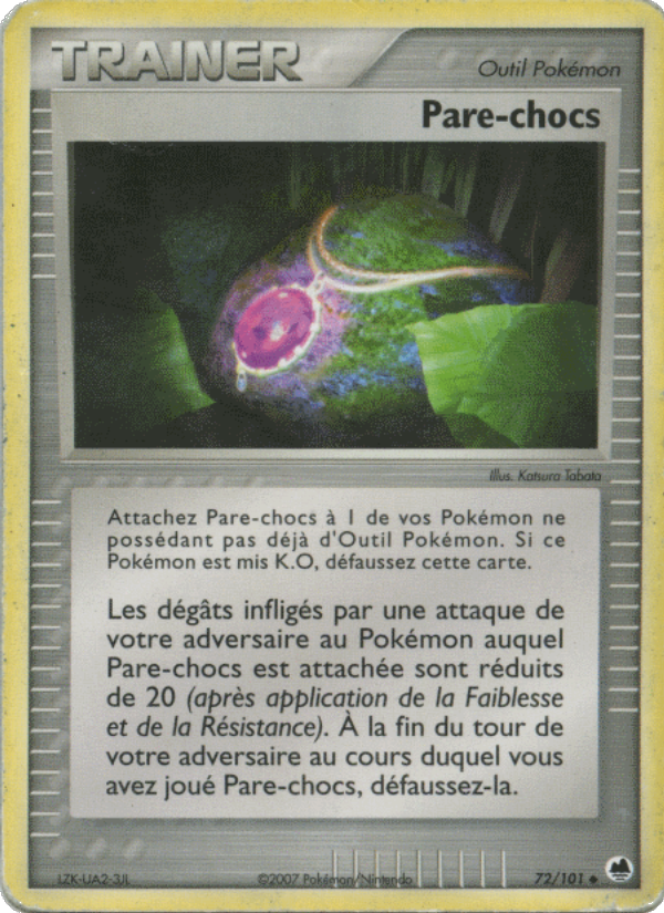 Pare-chocs 72 — EX Île des Dragons (French Pokémon TCG card)