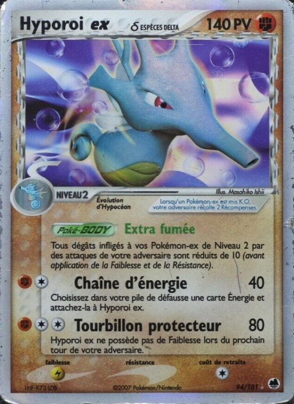 Hyporoi ex δ 94 — EX Île des Dragons (French Pokémon TCG card)
