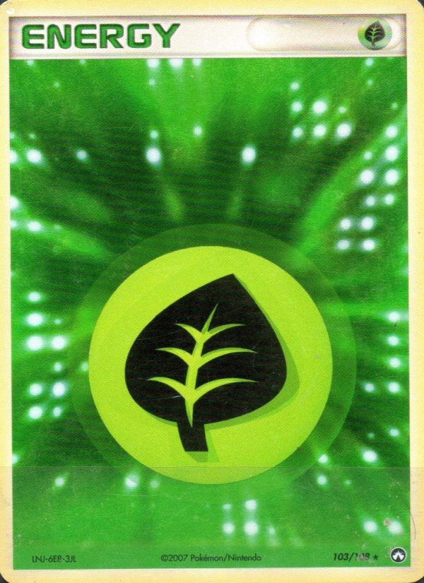 Énergie Plante 103 — EX Gardiens du Pouvoir (French Pokémon TCG card)