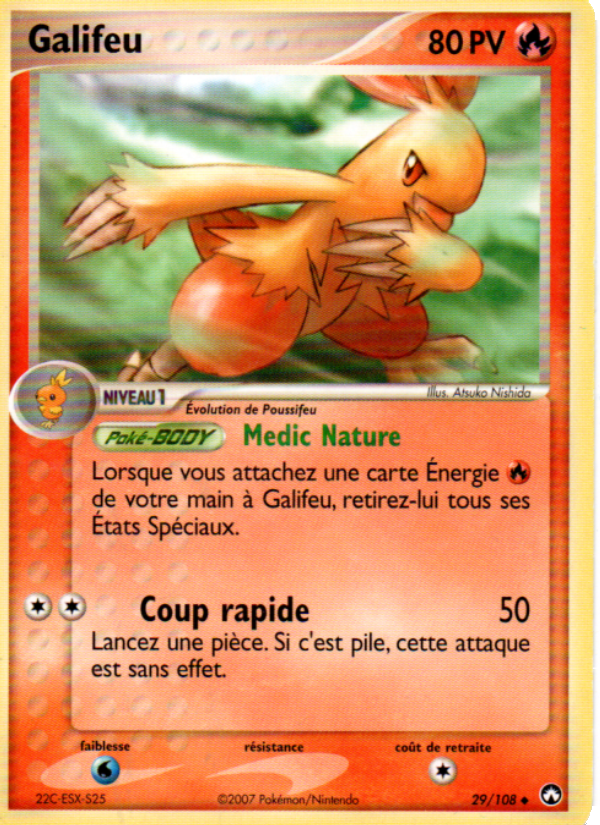 Galifeu 29 — EX Gardiens du Pouvoir (French Pokémon TCG card)