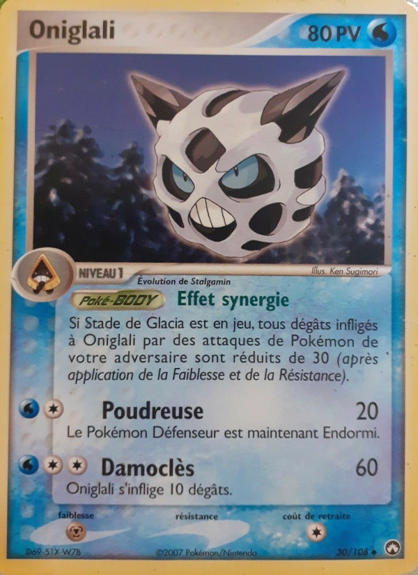 Oniglali 30 — EX Gardiens du Pouvoir (French Pokémon TCG card)