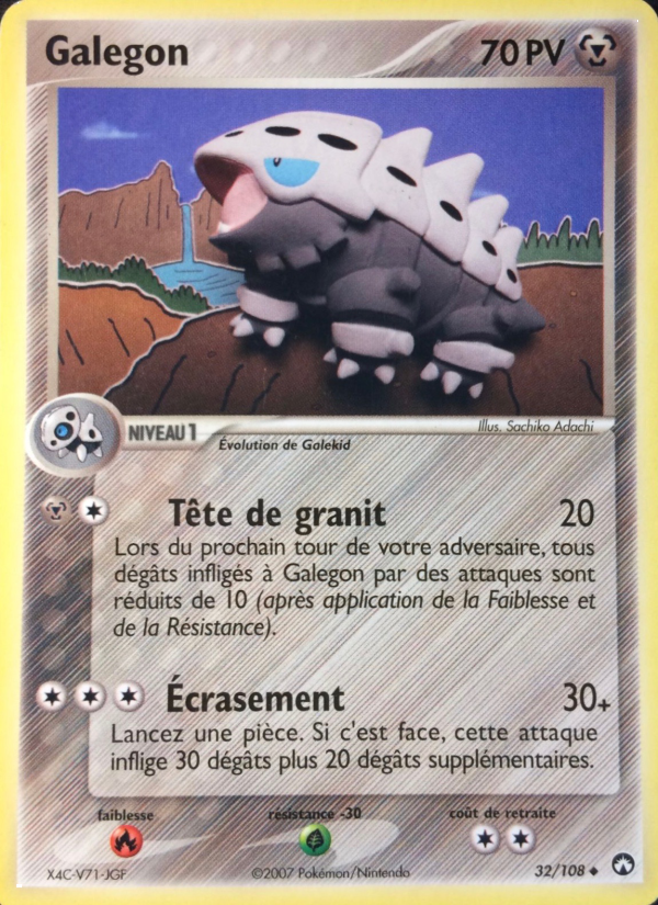 Galegon 32 — EX Gardiens du Pouvoir (French Pokémon TCG card)