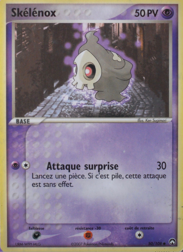 Skélénox 50 — EX Gardiens du Pouvoir (French Pokémon TCG card)