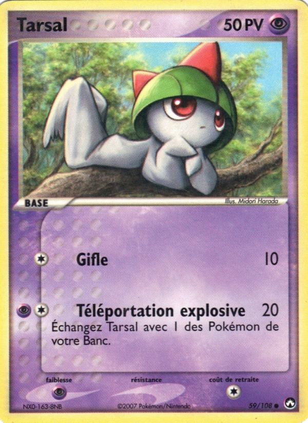 Tarsal 59 — EX Gardiens du Pouvoir (French Pokémon TCG card)