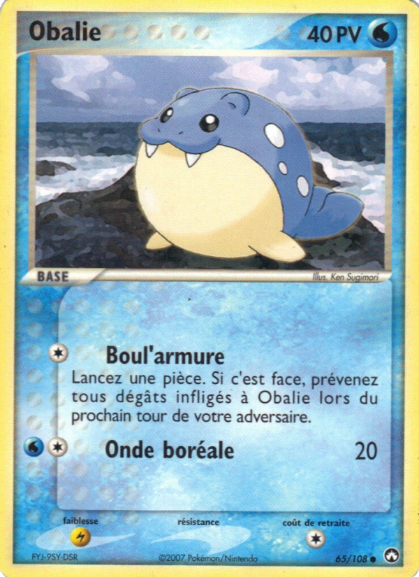 Obalie 65 — EX Gardiens du Pouvoir (French Pokémon TCG card)