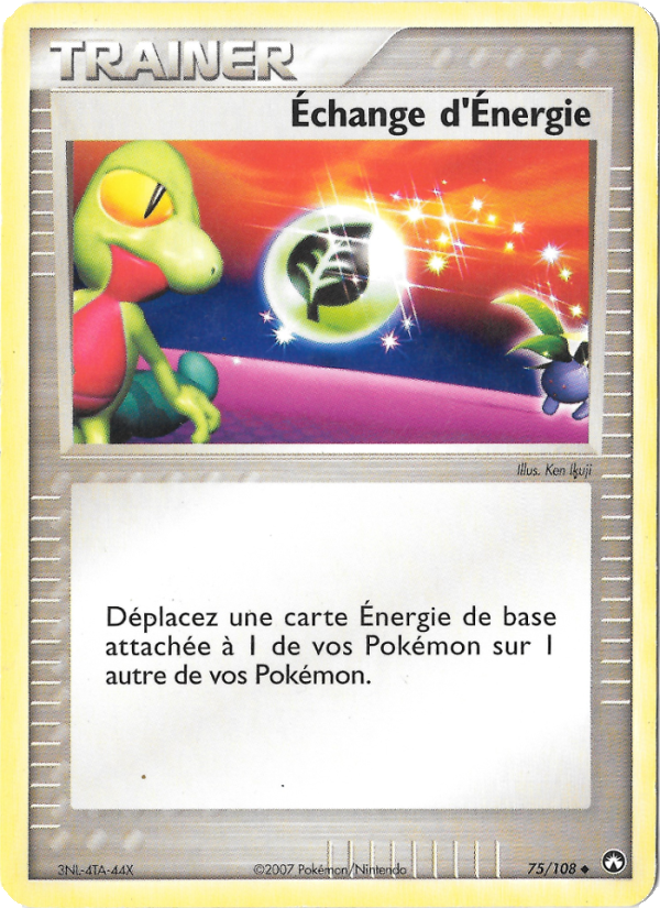Échange d'Énergie 75 — EX Gardiens du Pouvoir (French Pokémon TCG card)