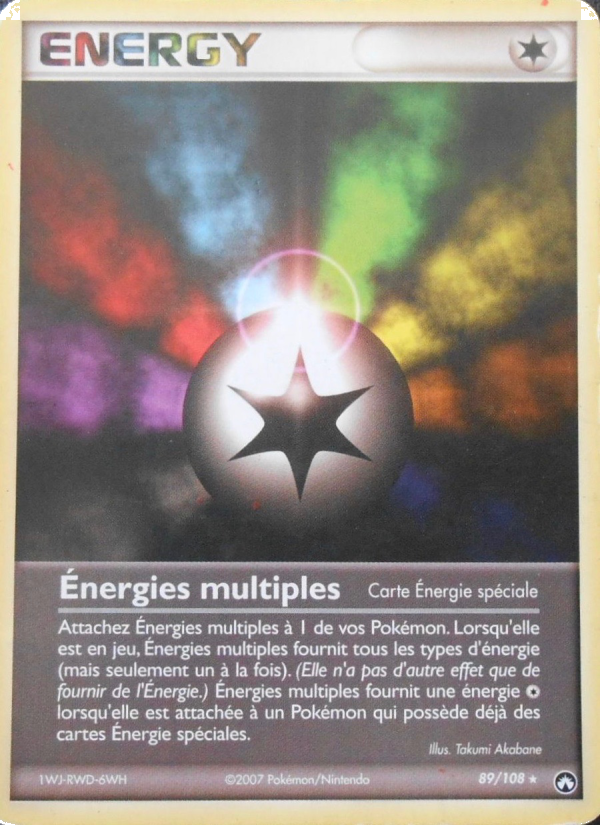 Énergies multiples 89 — EX Gardiens du Pouvoir (French Pokémon TCG card)