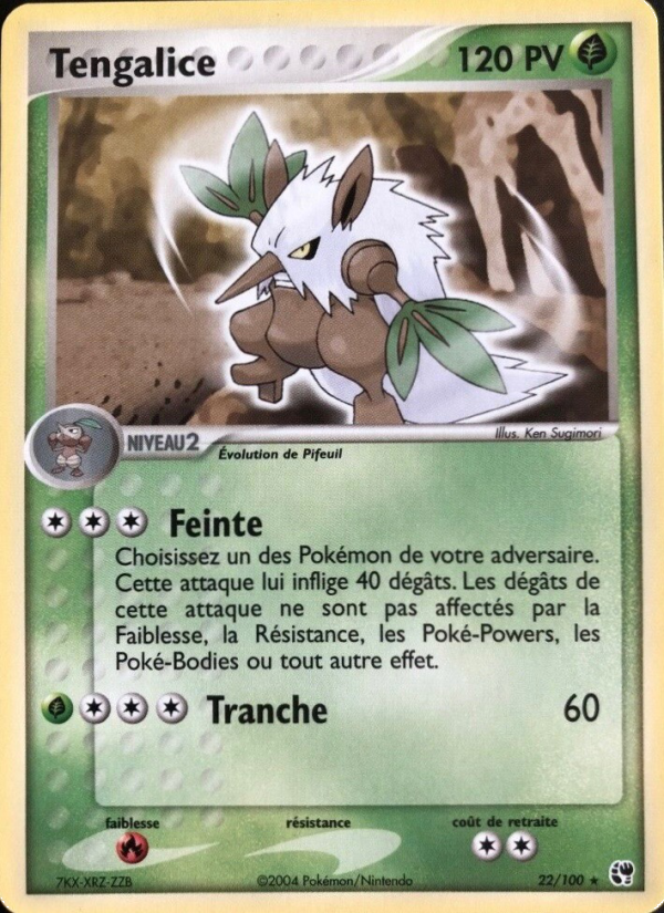 Tengalice 22 — EX Tempête de sable (French Pokémon TCG card)