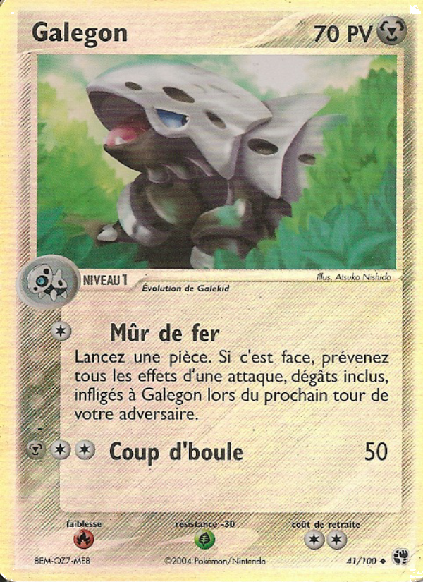 Galegon 41 — EX Tempête de sable (French Pokémon TCG card)