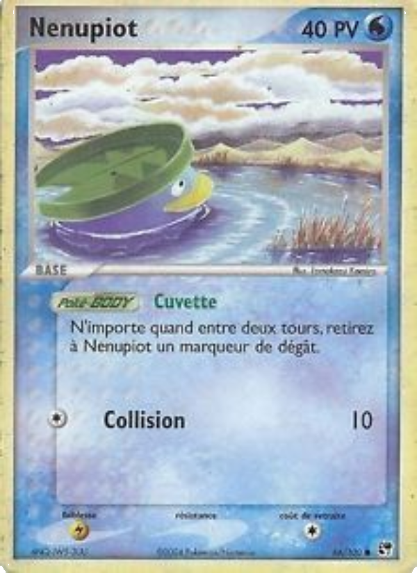 Nenupiot 66 — EX Tempête de sable (French Pokémon TCG card)