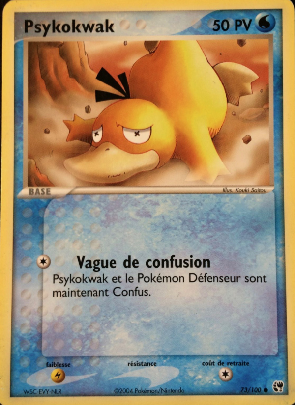 Psykokwak 73 — EX Tempête de sable (French Pokémon TCG card)