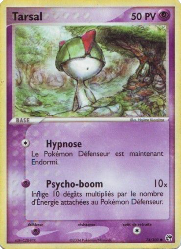 Tarsal 74 — EX Tempête de sable (French Pokémon TCG card)