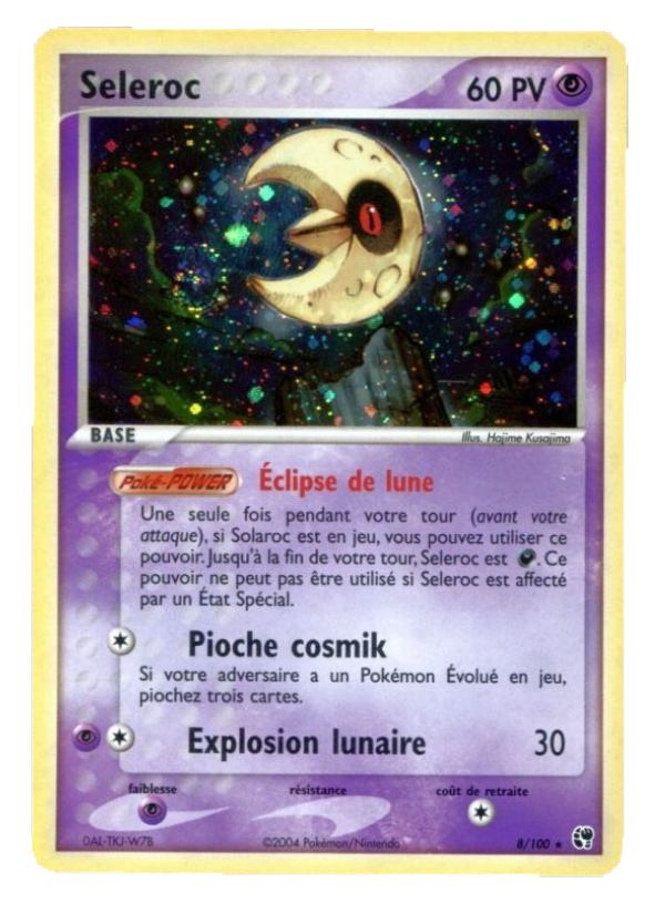 Seleroc 8 — EX Tempête de sable (French Pokémon TCG card)
