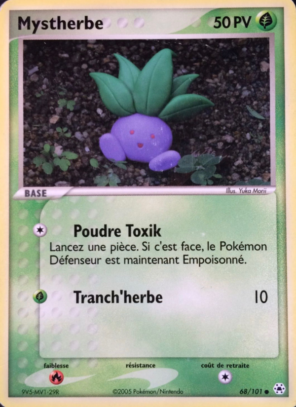 Mystherbe 68 — EX Légendes Oubliées (French Pokémon TCG card)