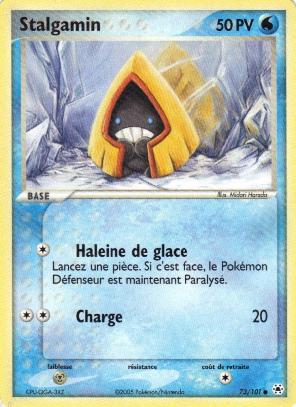 Stalgamin 73 — EX Légendes Oubliées (French Pokémon TCG card)