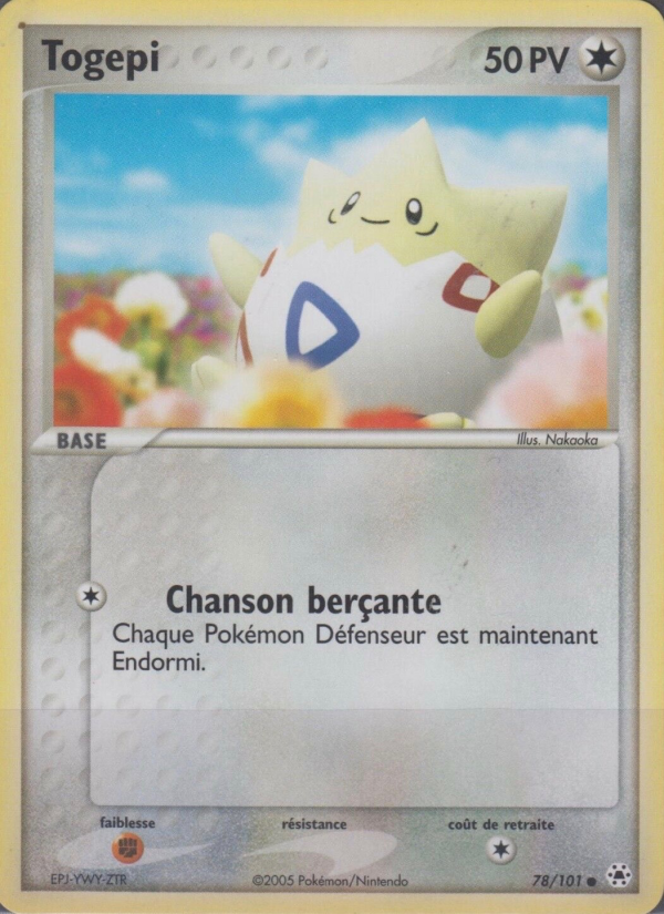 Togepi 78 — EX Légendes Oubliées (French Pokémon TCG card)