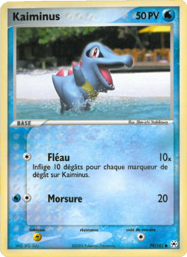 Kaiminus 79 — EX Légendes Oubliées (French Pokémon TCG card)