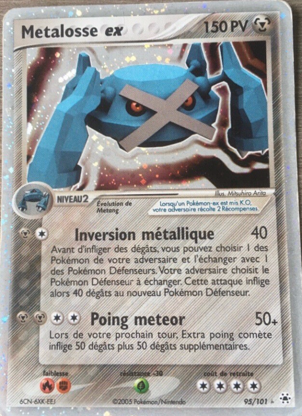 Metalosse ex 95 — EX Légendes Oubliées (French Pokémon TCG card)