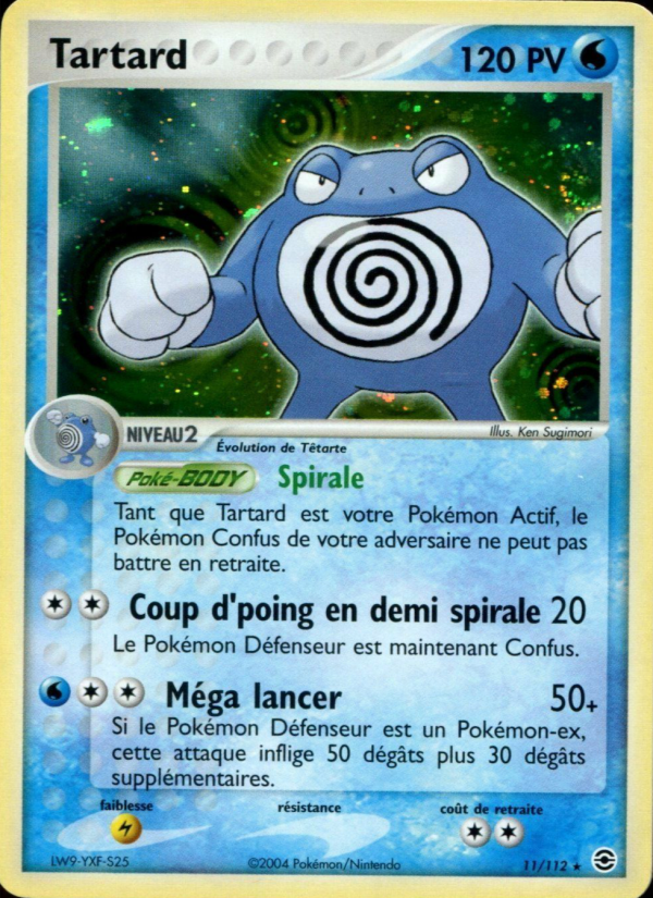 Tartard 11 — EX Rouge Feu & Vert Feuille (French Pokémon TCG card)