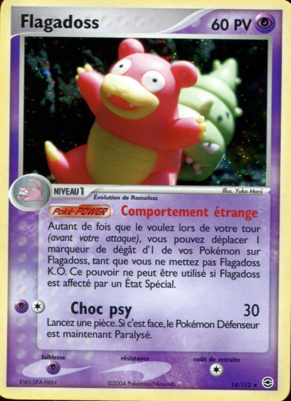 Flagadoss 14 — EX Rouge Feu & Vert Feuille (French Pokémon TCG card)
