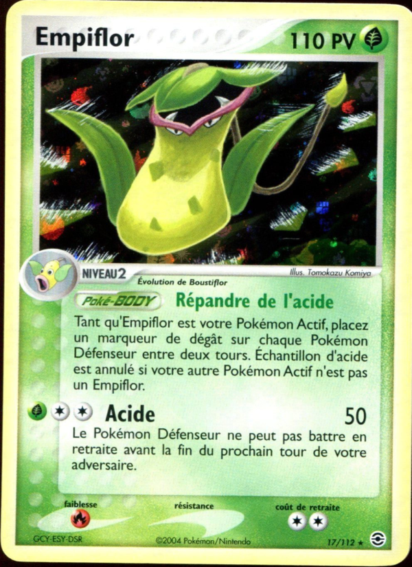 Empiflor 17 — EX Rouge Feu & Vert Feuille (French Pokémon TCG card)