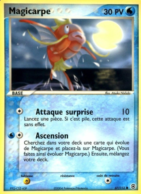 Magicarpe 67 — EX Rouge Feu & Vert Feuille (French Pokémon TCG card)