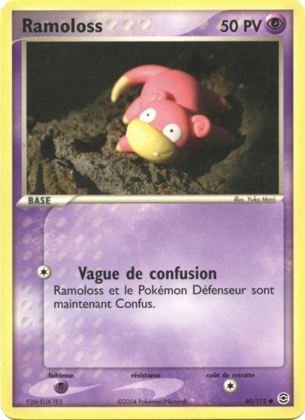 Ramoloss 80 — EX Rouge Feu & Vert Feuille (French Pokémon TCG card)